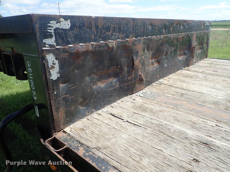 image for item DE5376 2002 Doonan 502-DB14 drop deck trailer