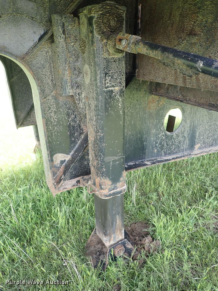 image for item DE5376 2002 Doonan 502-DB14 drop deck trailer