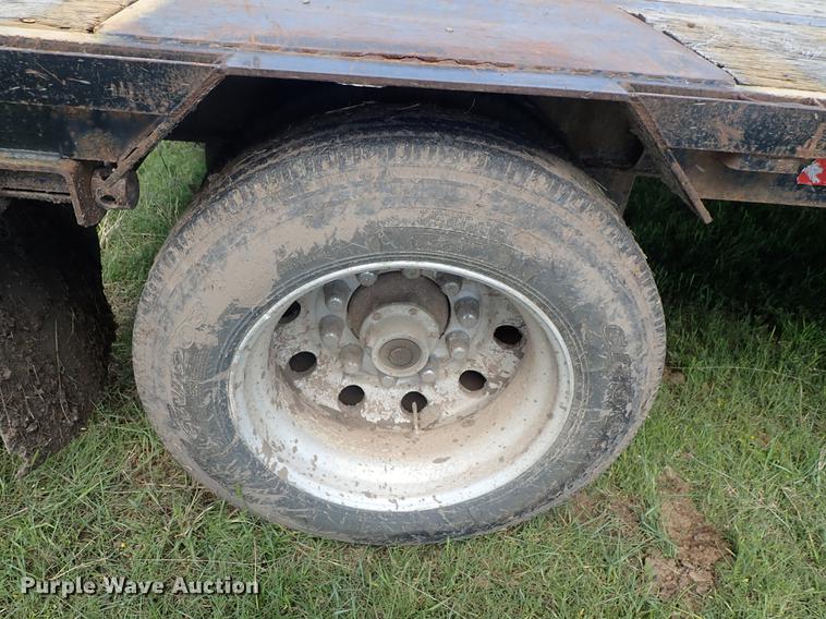 image for item DE5376 2002 Doonan 502-DB14 drop deck trailer