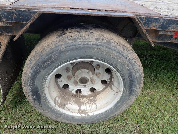 image for item DE5376 2002 Doonan 502-DB14 drop deck trailer