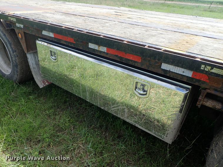image for item DE5376 2002 Doonan 502-DB14 drop deck trailer