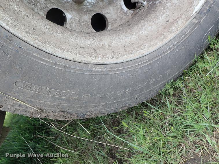 image for item DE5376 2002 Doonan 502-DB14 drop deck trailer