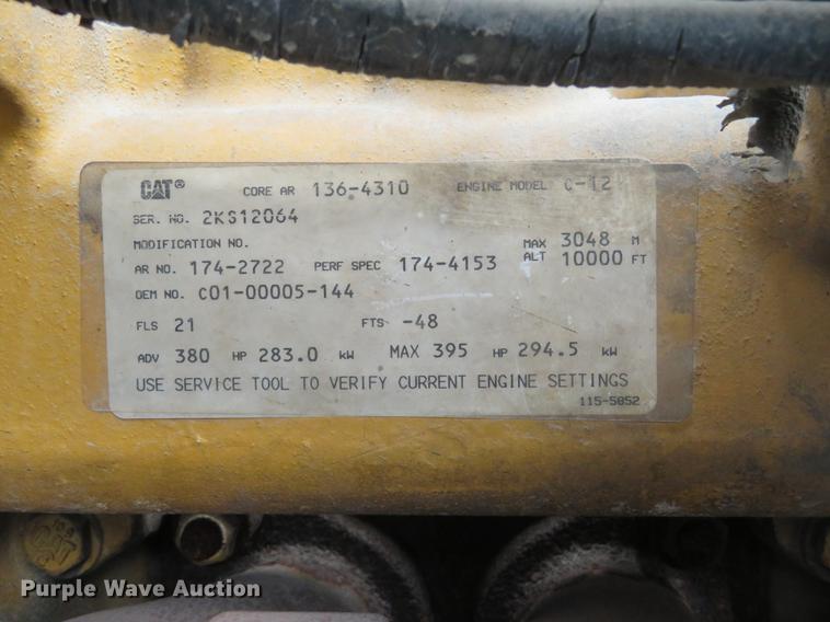 image for item DE8094 2000 Sterling A-Line semi truck