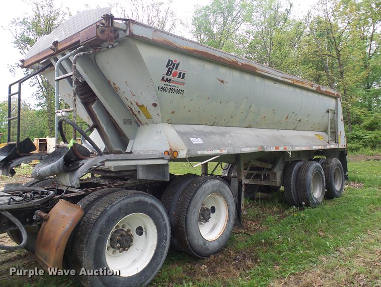 image for item DF7235 2001 L&M TA230F96AR end dump trailer