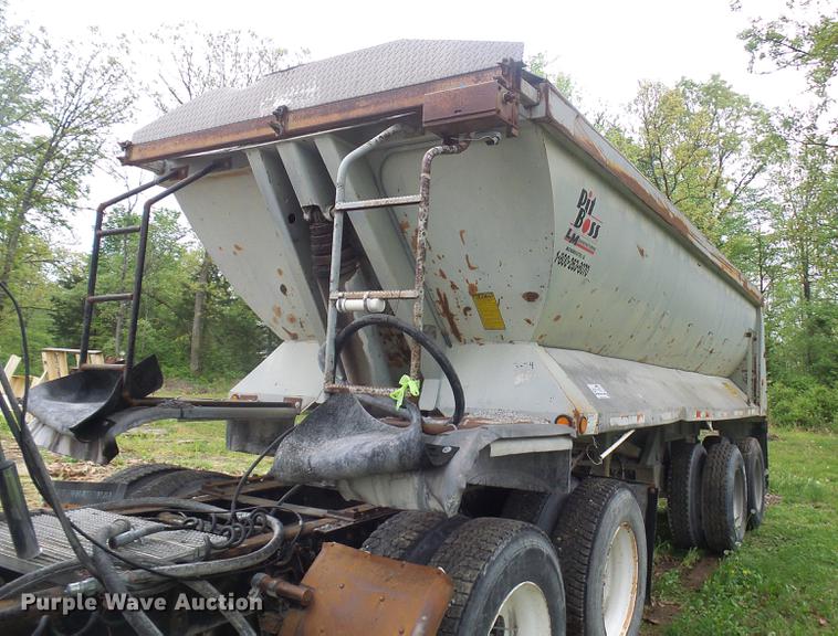 image for item DF7235 2001 L&M TA230F96AR end dump trailer