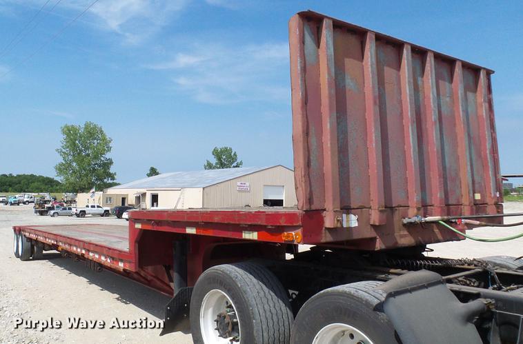 image for item DF7329 1992 Dorsey drop deck trailer