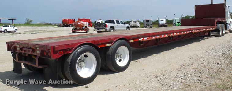 image for item DF7329 1992 Dorsey drop deck trailer