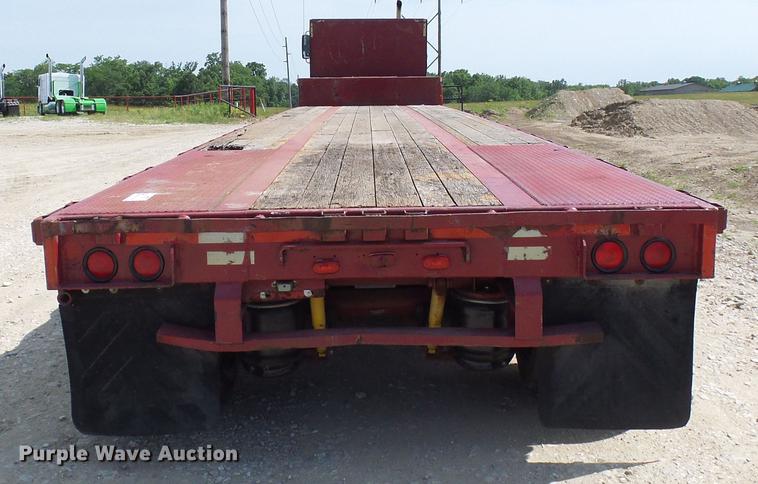 image for item DF7329 1992 Dorsey drop deck trailer