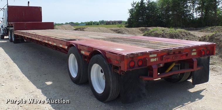 image for item DF7329 1992 Dorsey drop deck trailer