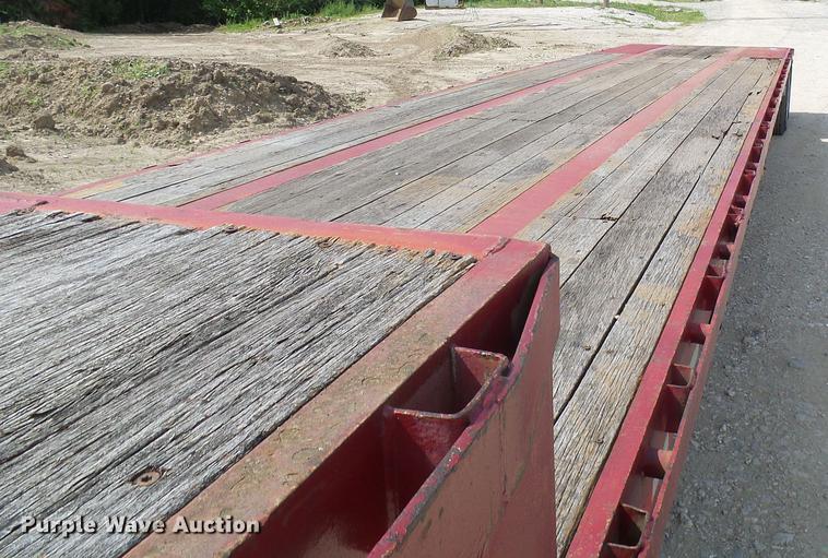 image for item DF7329 1992 Dorsey drop deck trailer