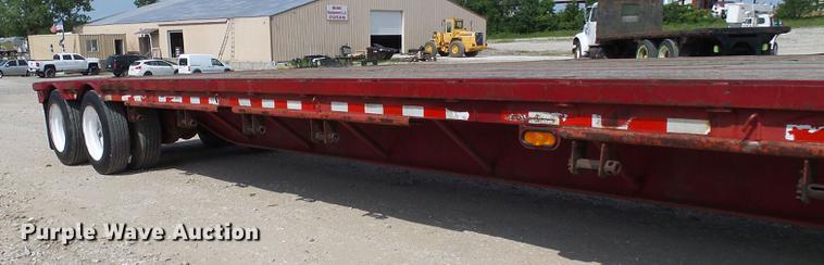 image for item DF7329 1992 Dorsey drop deck trailer
