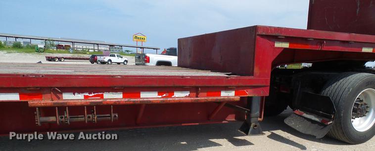 image for item DF7329 1992 Dorsey drop deck trailer