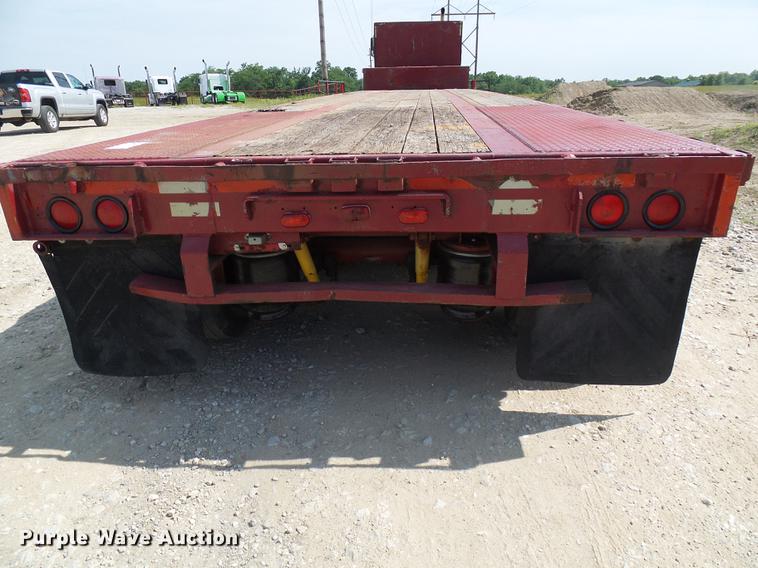 image for item DF7329 1992 Dorsey drop deck trailer