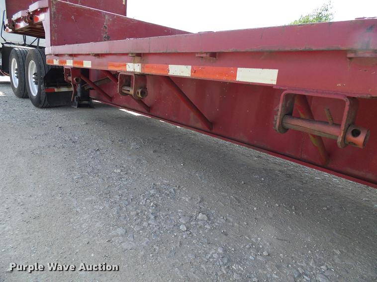 image for item DF7329 1992 Dorsey drop deck trailer