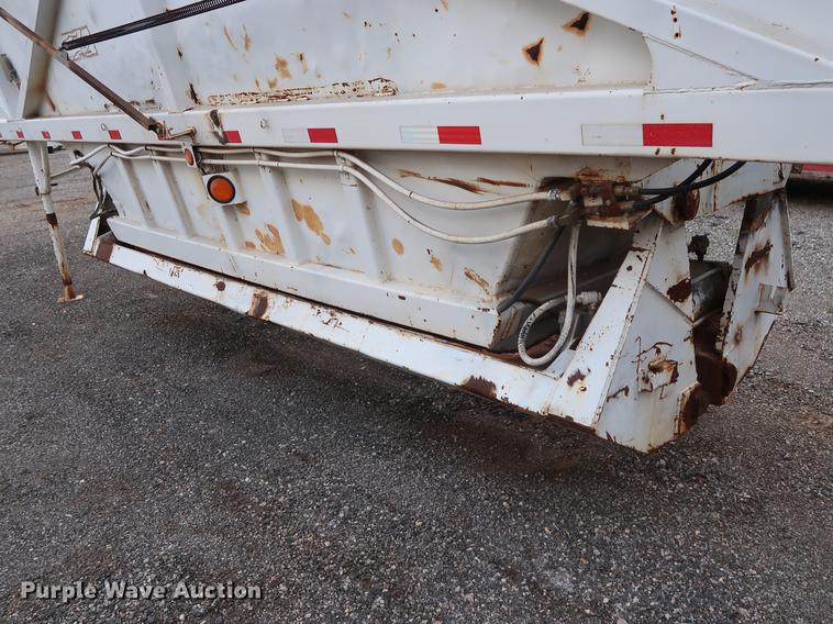 image for item DG4010 1988 CMC bottom dump trailer