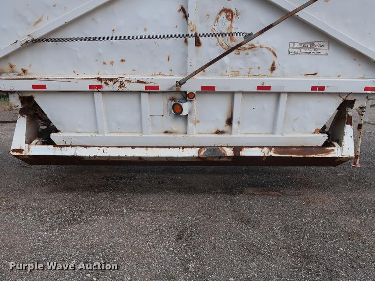 image for item DG4010 1988 CMC bottom dump trailer