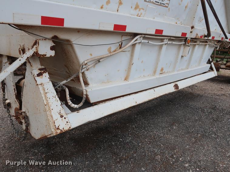 image for item DG4011 1988 CMC bottom dump trailer