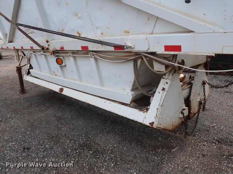 image for item DG4011 1988 CMC bottom dump trailer