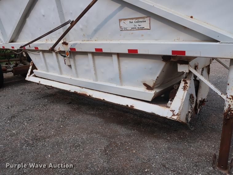 image for item DG4011 1988 CMC bottom dump trailer