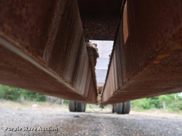 image for item DG4011 1988 CMC bottom dump trailer