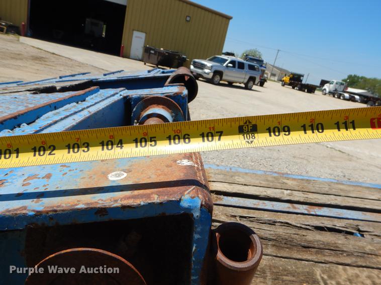 image for item ED9250 1972 Load Craft lowboy equipment trailer