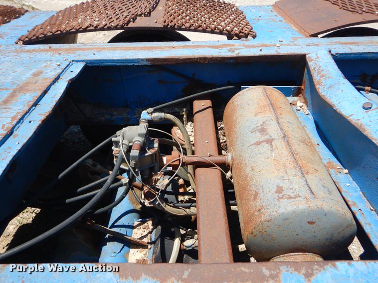 image for item ED9250 1972 Load Craft lowboy equipment trailer