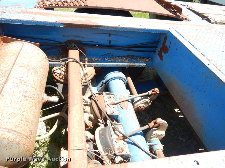 image for item ED9250 1972 Load Craft lowboy equipment trailer