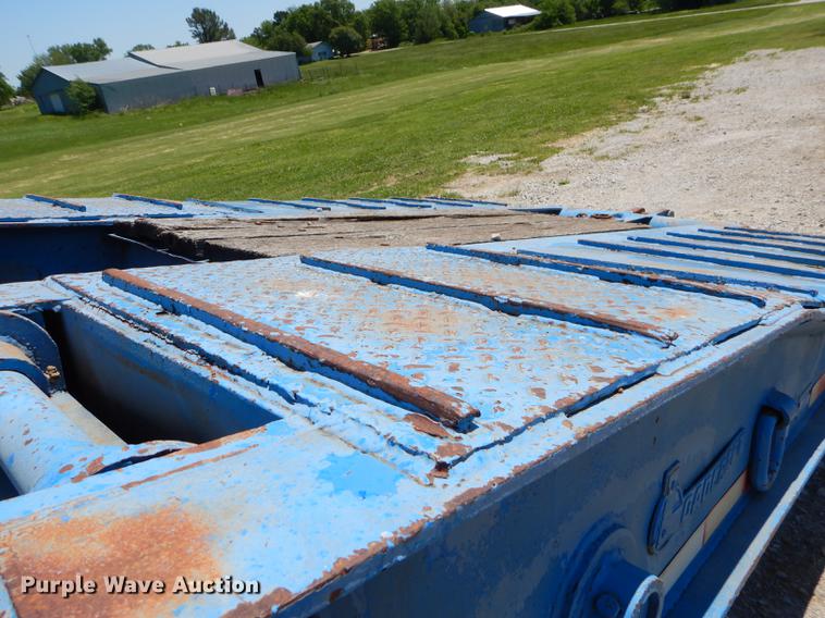 image for item ED9250 1972 Load Craft lowboy equipment trailer