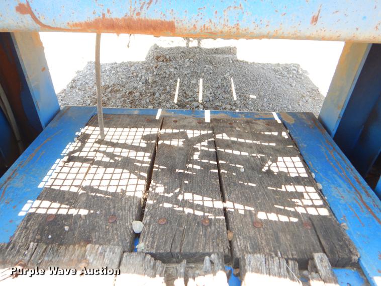 image for item ED9250 1972 Load Craft lowboy equipment trailer