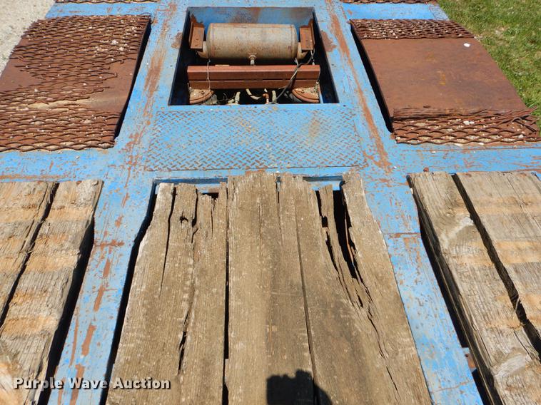 image for item ED9250 1972 Load Craft lowboy equipment trailer