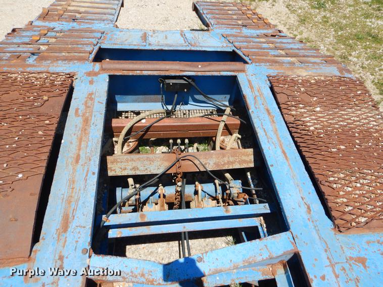 image for item ED9250 1972 Load Craft lowboy equipment trailer