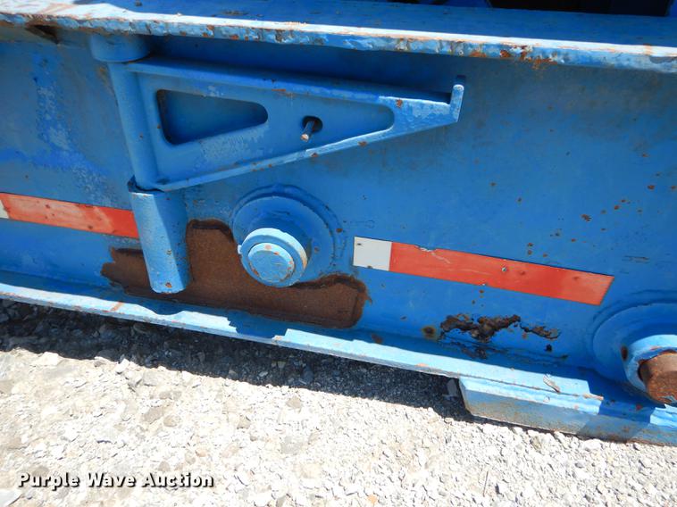 image for item ED9250 1972 Load Craft lowboy equipment trailer