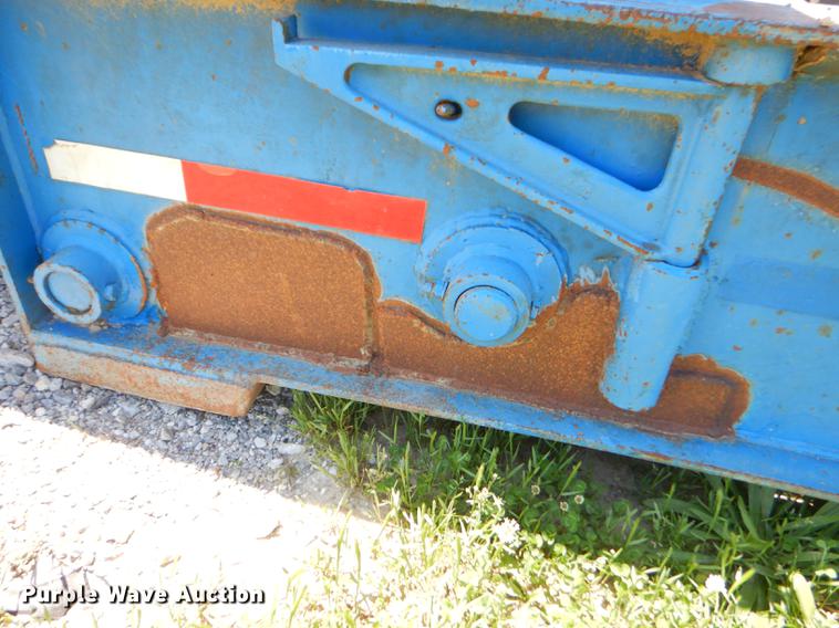 image for item ED9250 1972 Load Craft lowboy equipment trailer