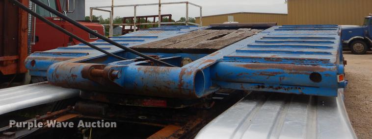 image for item ED9250 1972 Load Craft lowboy equipment trailer