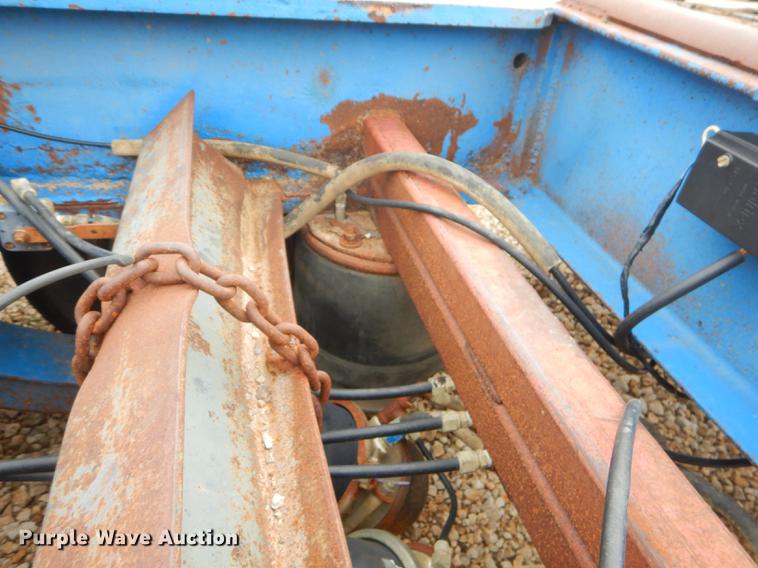 image for item ED9250 1972 Load Craft lowboy equipment trailer