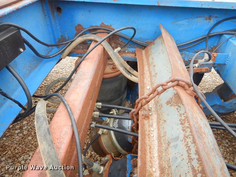 image for item ED9250 1972 Load Craft lowboy equipment trailer