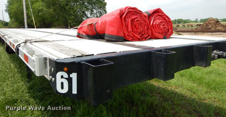 image for item ED9267 2015 Great Dane FLP002400053 flatbed trailer