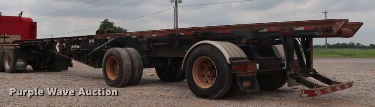 image for item FE9651 1998 Galbreath AC2-OR-470 roll-off double container trailer