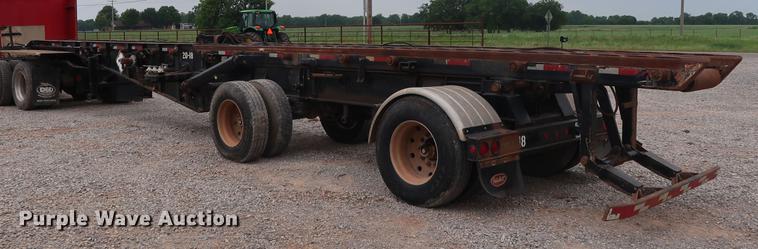 image for item FE9651 1998 Galbreath AC2-OR-470 roll-off double container trailer