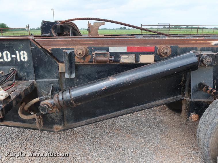 image for item FE9651 1998 Galbreath AC2-OR-470 roll-off double container trailer