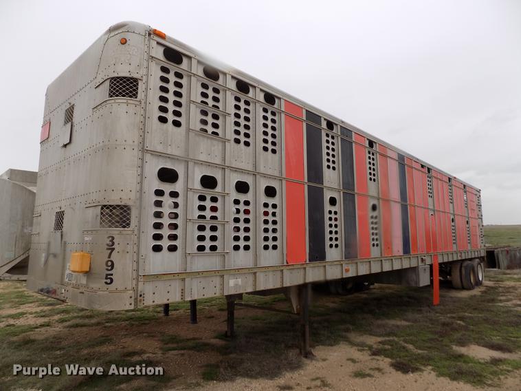 image for item FG9450 1996 Wilson PSAL-303P livestock trailer