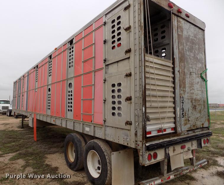 image for item FG9450 1996 Wilson PSAL-303P livestock trailer