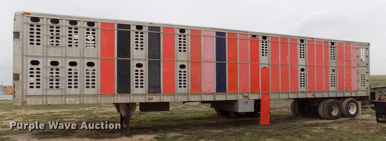 image for item FG9450 1996 Wilson PSAL-303P livestock trailer