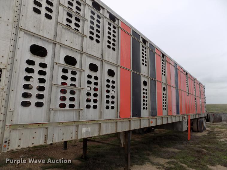 image for item FG9450 1996 Wilson PSAL-303P livestock trailer
