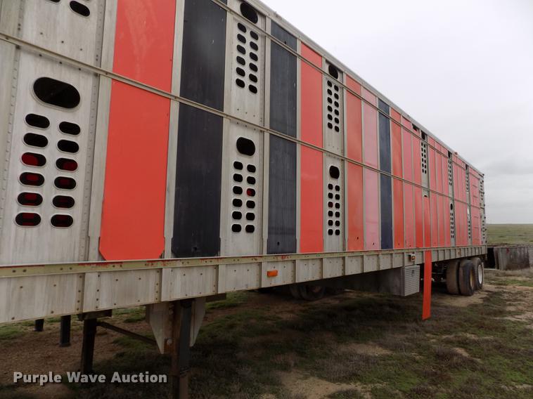 image for item FG9450 1996 Wilson PSAL-303P livestock trailer