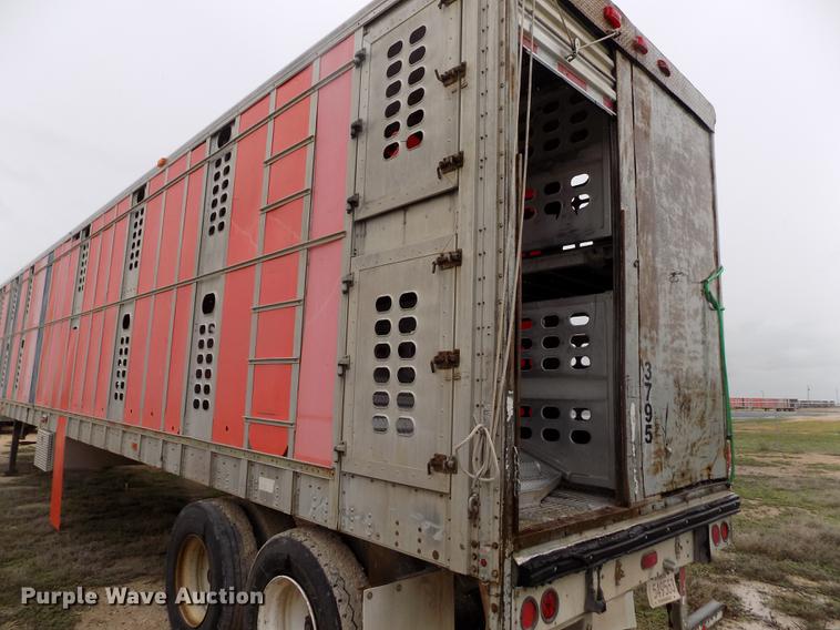 image for item FG9450 1996 Wilson PSAL-303P livestock trailer