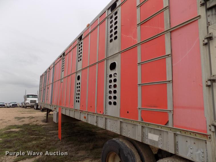 image for item FG9450 1996 Wilson PSAL-303P livestock trailer