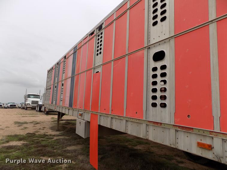 image for item FG9450 1996 Wilson PSAL-303P livestock trailer