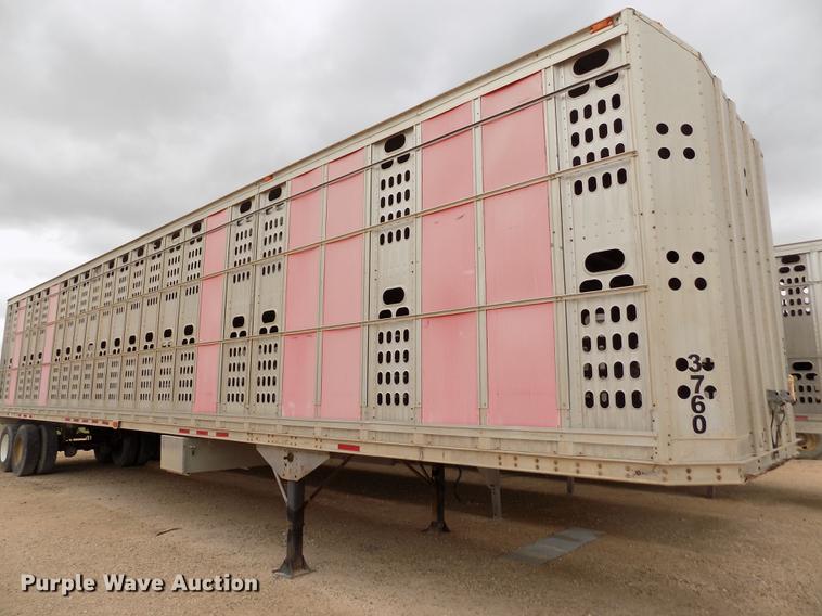 image for item FG9463 1995 Barrett livestock trailer