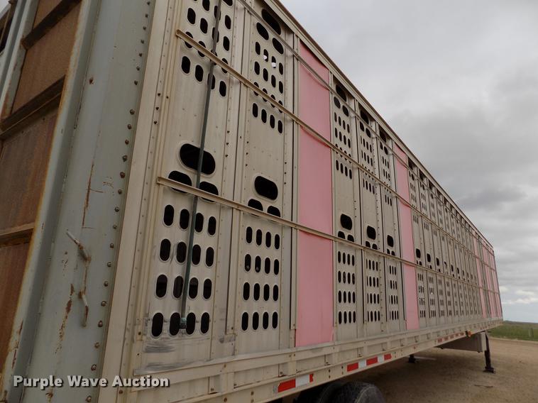 image for item FG9463 1995 Barrett livestock trailer